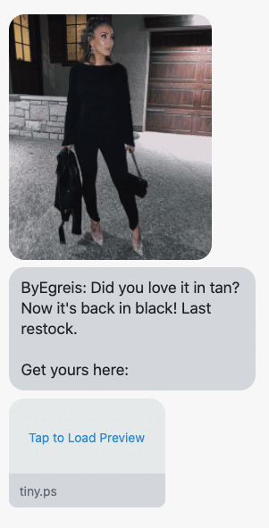 Did you love it in tan? Now it's back in black! Last restock. Get yours here: https://www.byegreis.com/collections/back-in-stock