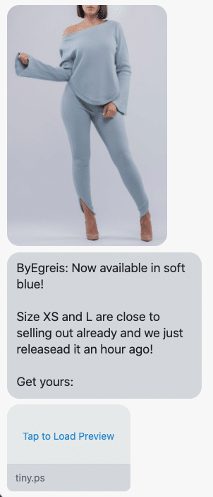 Now available in soft blue! Size XS and L are close to selling out already and we just releasead it an hour ago! Get yours: https://www.byegreis.com/collections/new-arrivals