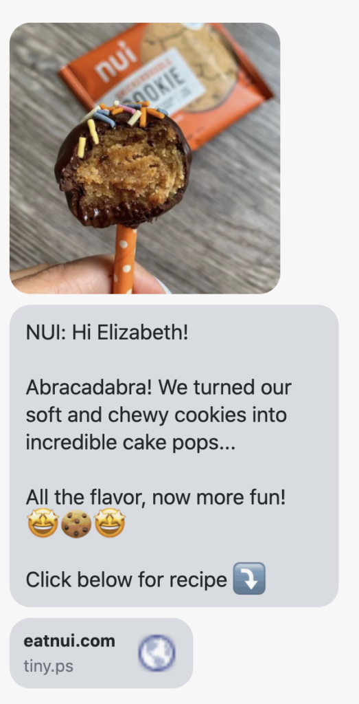 Hi {first_name}! Abracadabra! We turned our soft and chewy cookies into incredible cake pops... All the flavor, now more fun! 🤩🍪🤩 Click below for recipe ⤵️ https://eatnui.com/blogs/keto-recipes/keto-snickerdoodle-cheesecake-cake-pops