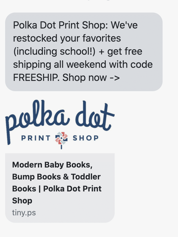 We've restocked your favorites (including school!) + get free shipping all weekend with code FREESHIP. Shop now -> https://polkadotprintshop.com