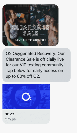 Our Clearance Sale is officially live for our VIP texting community! Tap below for early access on up to 60% off O2. https://drinko2.com/clearance-sale
