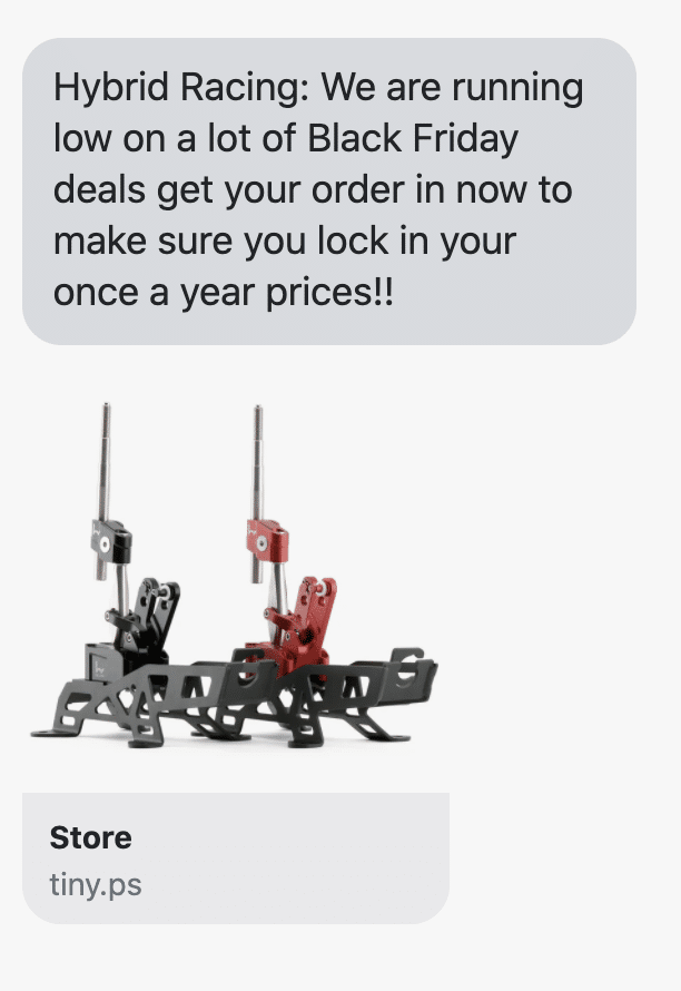 We are running low on a lot of Black Friday deals get your order in now to make sure you lock in your once a year prices!!