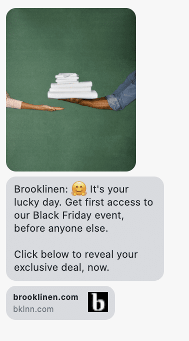 🤗 It's your lucky day. Get first access to our Black Friday event, before anyone else. Click below to reveal your exclusive deal, now.