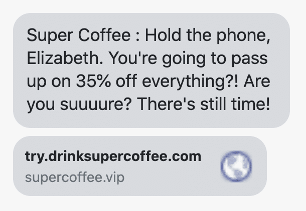 Hold the phone, {first_name}. You're going to pass up on 35% off everything?! Are you suuuure? There's still time!