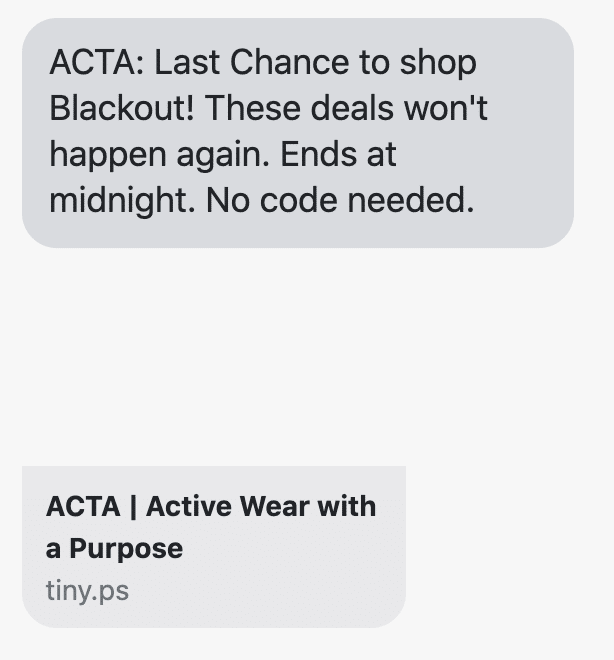 Last Chance to shop Blackout! These deals won't happen again. Ends at midnight. No code needed.
